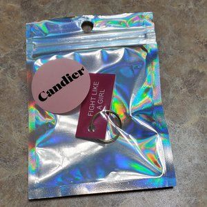 Candier "Fight Like A Girl" Keychain